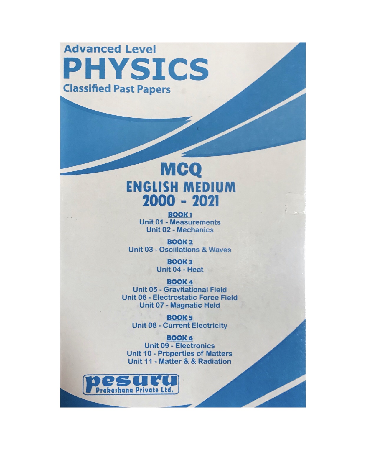 Pesuru - A/L Physics MCQ English